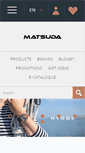 Mobile Screenshot of matsuda.ca